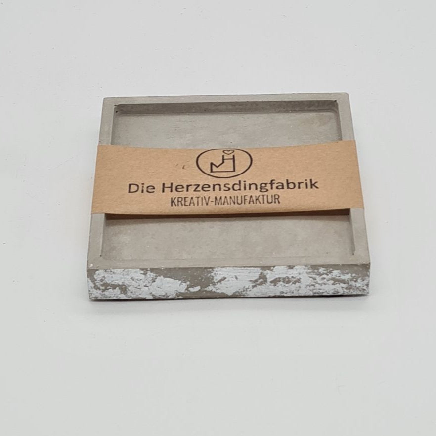 Kerzenteller "Concrete Square"