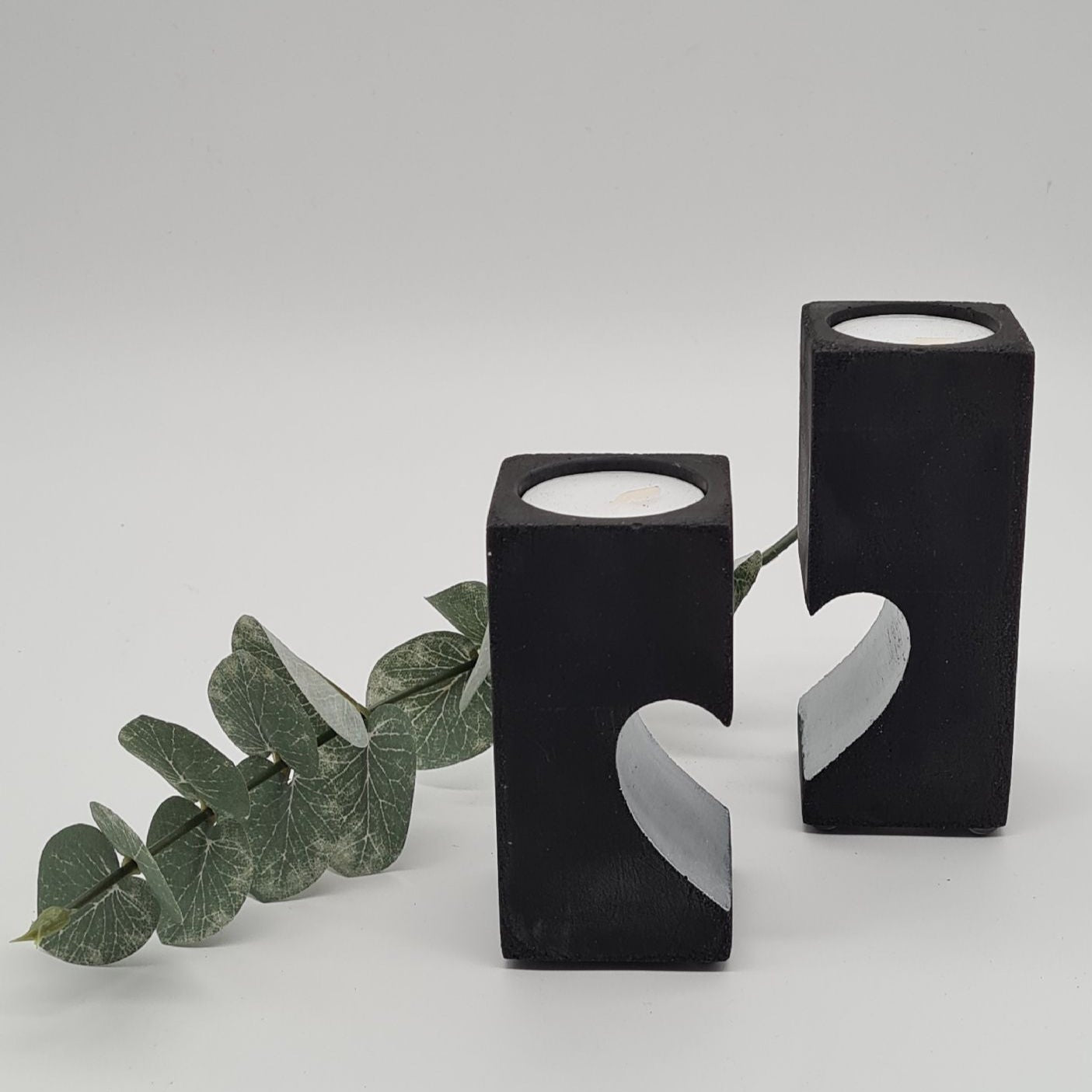 Teelichthalter-Set "Heart"