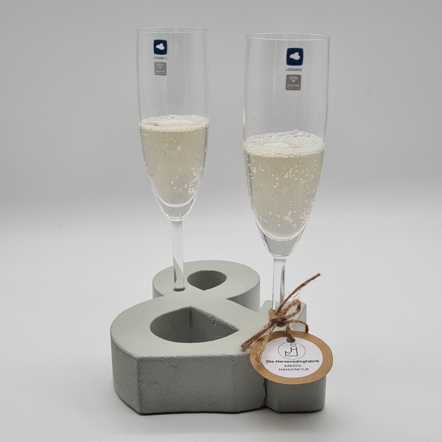 Weinglas-Set "you & me"