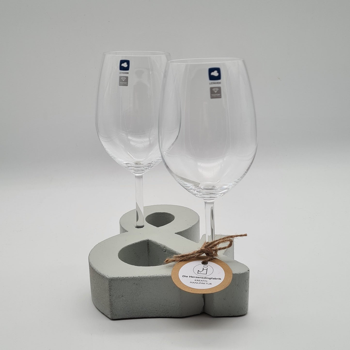 Weinglas-Set "you & me"