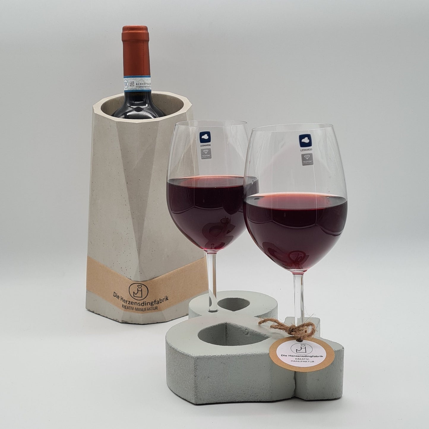Weinglas-Set "you & me"