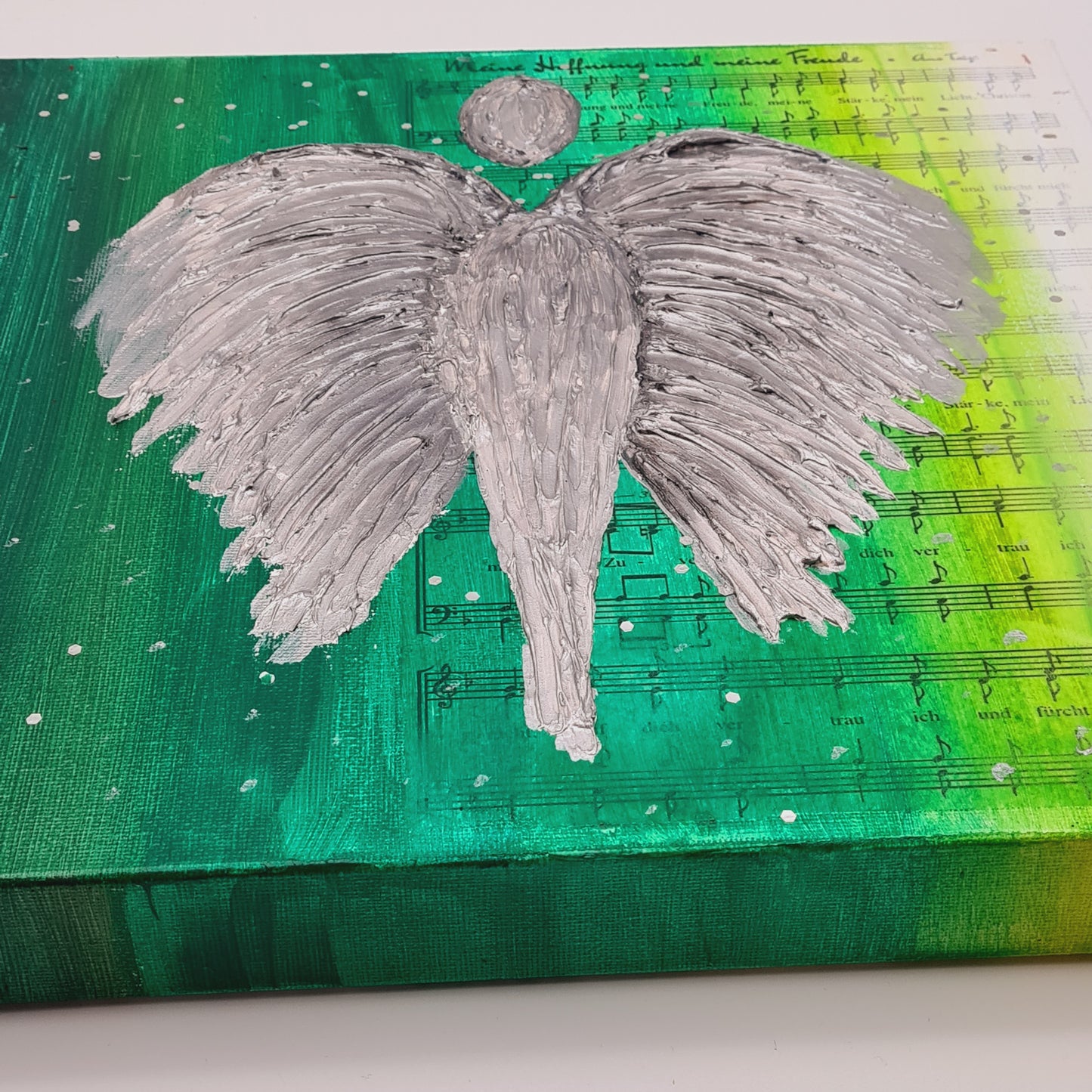 Original Leinwandbild "Engel der Hoffnung"