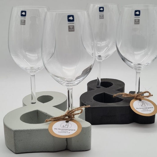 Weinglas-Set "you & me"